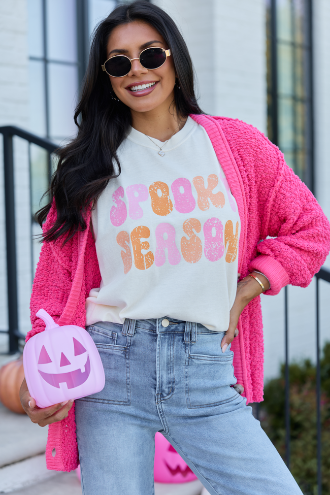 Spooky Season Ivory Graphic Tee